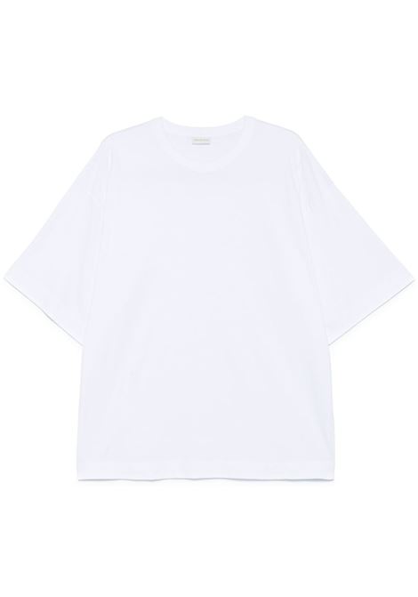 T-shirt oversize hein in bianco Dries van noten - uomo